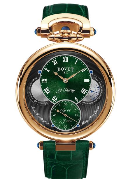 Replica Bovet Watch Fleurier V19Thirty Great Guilloche NTR0041